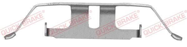 Toebehore-stel Remblokkies FDB4394 Geen Sport F20,F21,F23,F30,F34,F36,G11,G12,F25 (109-1850R-1)