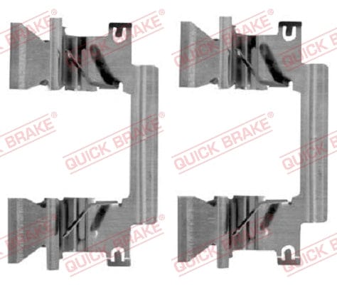 I-accessory Kit Brake Pads FDB4475 Ford Ranger, Mazda Bt-50 (109-1862-1)