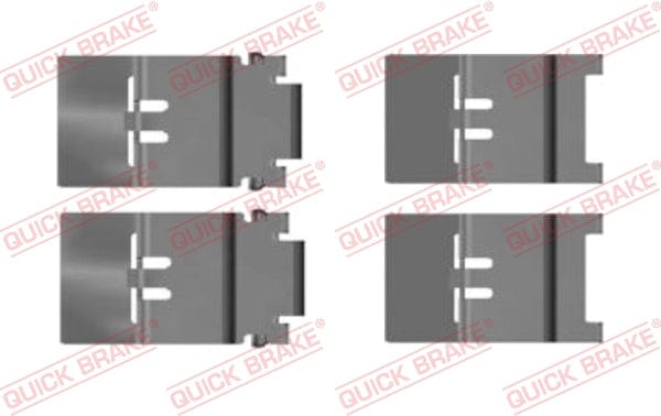 Toebehore-stel Remblokkies Ford (109-1901-1)