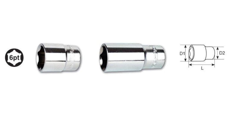 1/2 Dr. X 13Mm 6Pt Deep Socket AMPRO T335513 - Modern Auto Parts