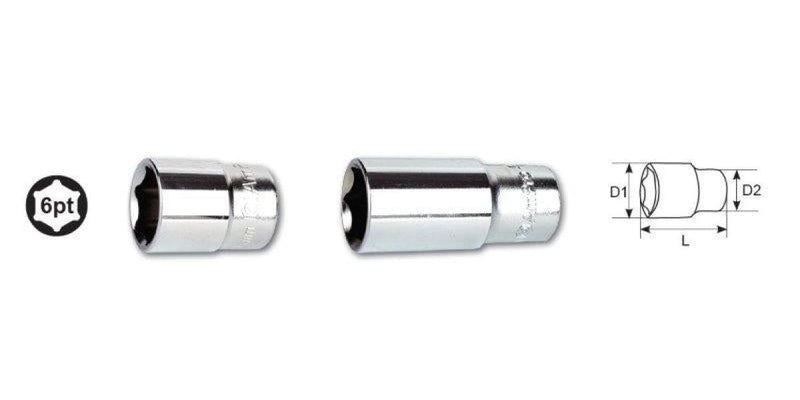 1/2 Dr. X 18Mm 6Pt Socket AMPRO T335418 - Modern Auto Parts