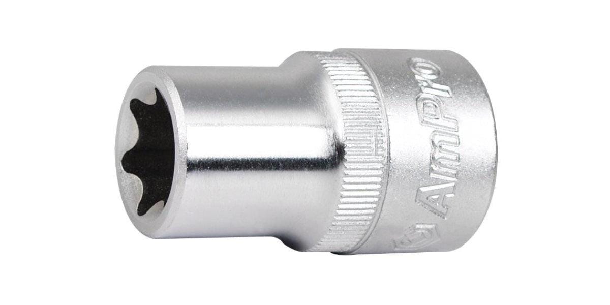 1/2 Dr. X E16 External Star Socket AMPRO T33374 - Modern Auto Parts