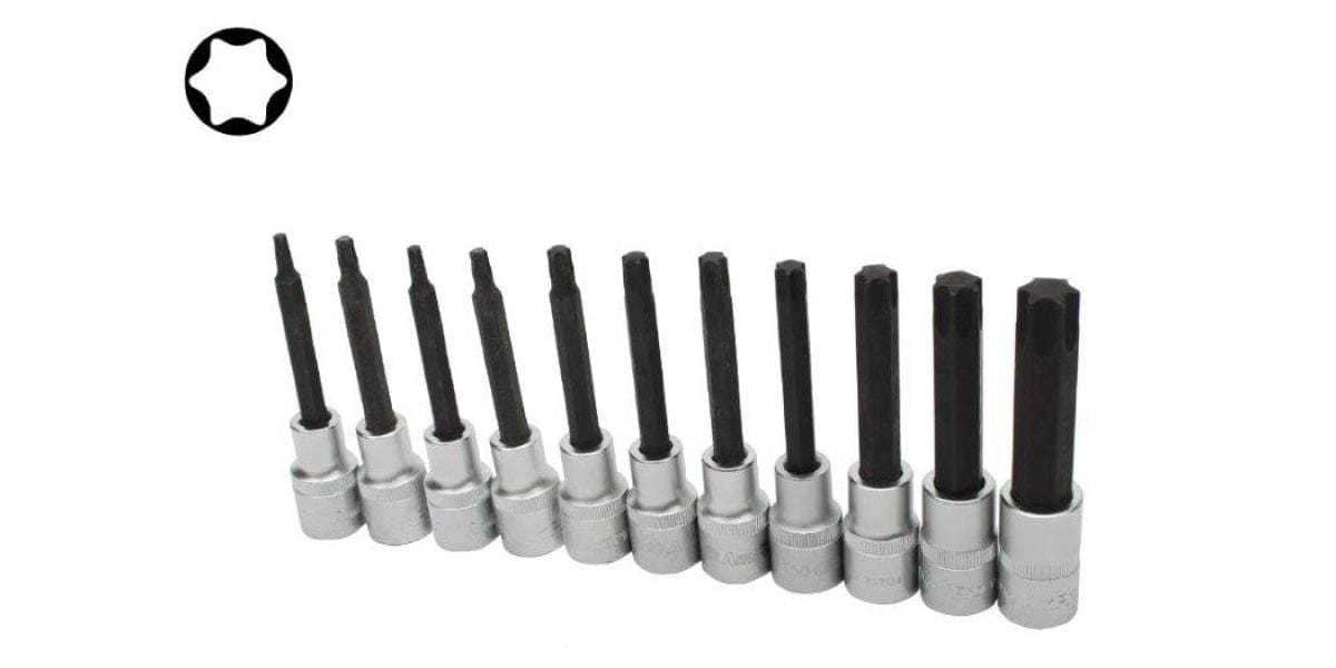 1/2 Dr X T20 Star Bit Socket 100Mm AMPRO T33106 (Single Not a set) - Modern Auto Parts