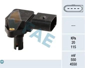 Map Sensor Vw Polo 1.4I Fae