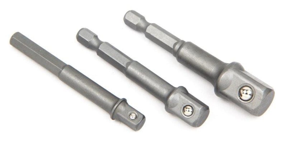 3Pc Power Ext Bit Set - 1/4/3/8/1/2 Dr AMPRO T12014 tools at Modern Auto Parts!