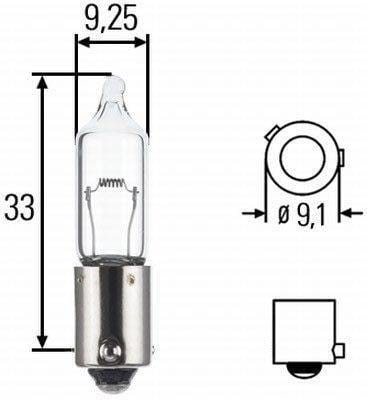 Hella Bulb B H21W 24V 21W (8Gh-008417-012) - Modern Auto Parts
