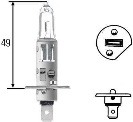 Hella Bulb H7 12V 55W (8Gh-178555-482) - Modern Auto Parts