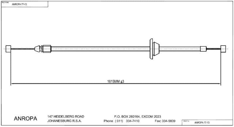 Bonnet Cable Tata Indica And Indigo Anropa