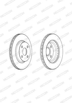 I-Brake Disc Vented Front Toyota Corolla/Conquest (Eyodwa)