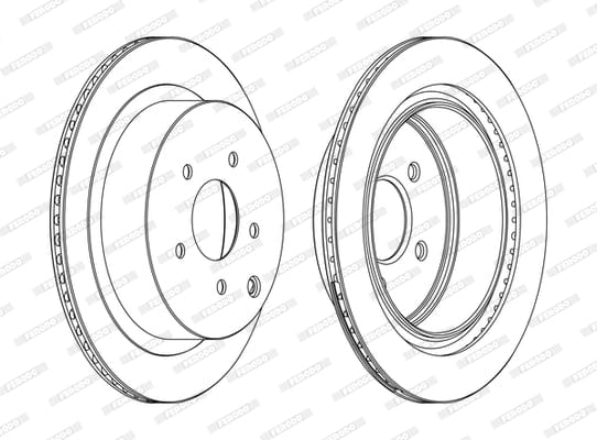 I-Brake Disc (Pair) i-Nissan Murano 3.5 - Emuva (Isethi)
