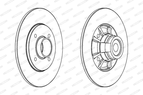 Brake Disc Rear Renault Clio Ii (Single)