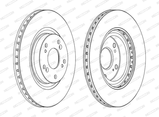 I-Brake Disc (Pair) i-Honda Cr-V Ii 2.0 - Ngaphambili (Isethi)