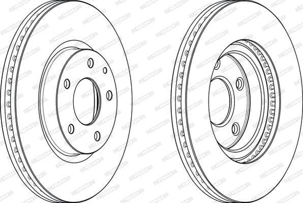 Brake Disc Vented Front Mazda Cx-5 (Single)