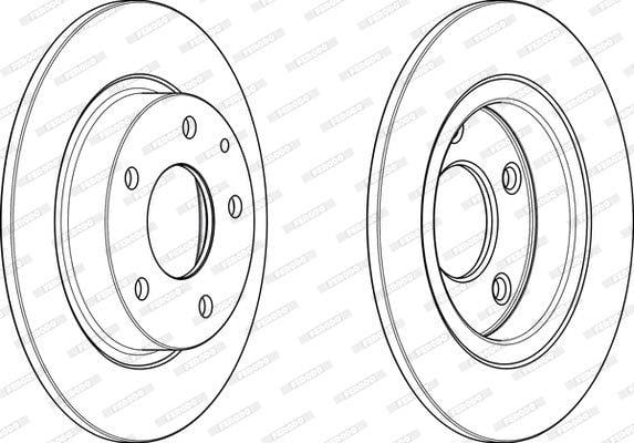 Brake Disc Rear Mazda 3 (Single)
