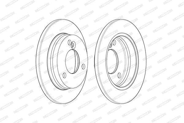 I-Brake Disc Solid Front Renault Kwid (Eyodwa)