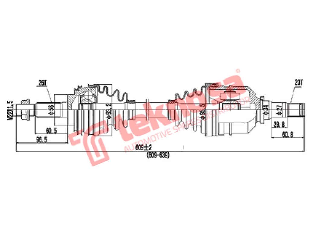 Toy Corolla 96-02 Baby Camry Lh Toyota Corolla 1991-2002 4Afe 2Nz