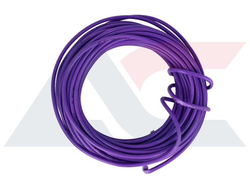 Elektriese Kabel 2.50mm Violet (10M)