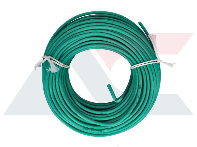 Elektriese Kabel 4.00mm Groen (30M)