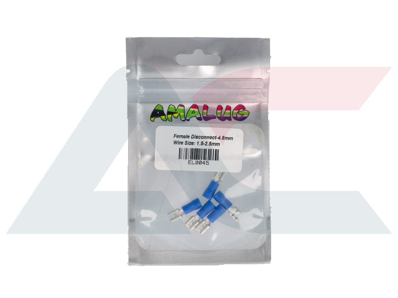 Blue Female Pack 5 Terminal (EL0045)