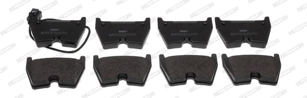Brake Pads Front Audi Rear Solid3 TT Rear Solid Quattro Sedan Hatchback DAZA; DNWA,CZGB (SET LH & RH Wheel)