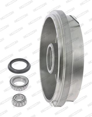 Brake Drum Rear Vw Golf Citi,Golf Mk1 Polo 6N/ Polo Playa, Audi 80 Single (Ferodo Fdr329705)