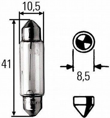 Lumin Festoon Bulb 12V10W (G279M) - Modern Auto Parts
