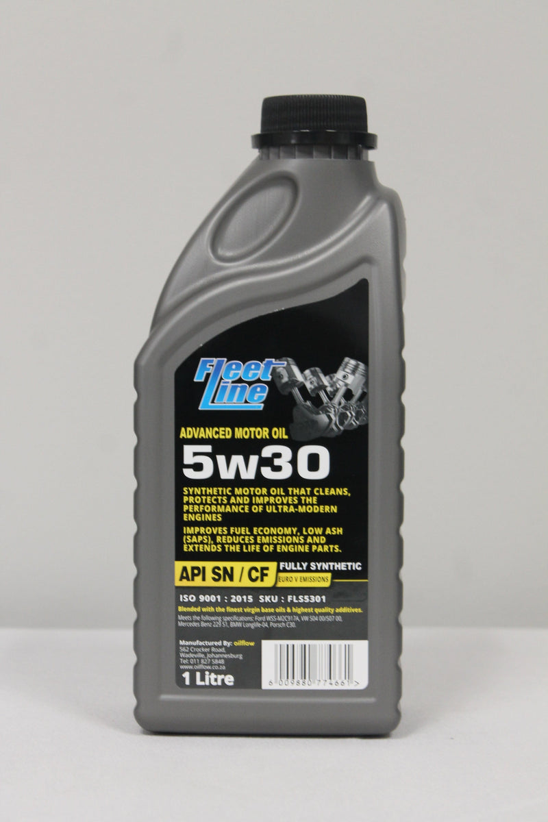 Fleetline 5W30 SN/CF FULLY SYNTHETIC Engine Oil Fleetline
