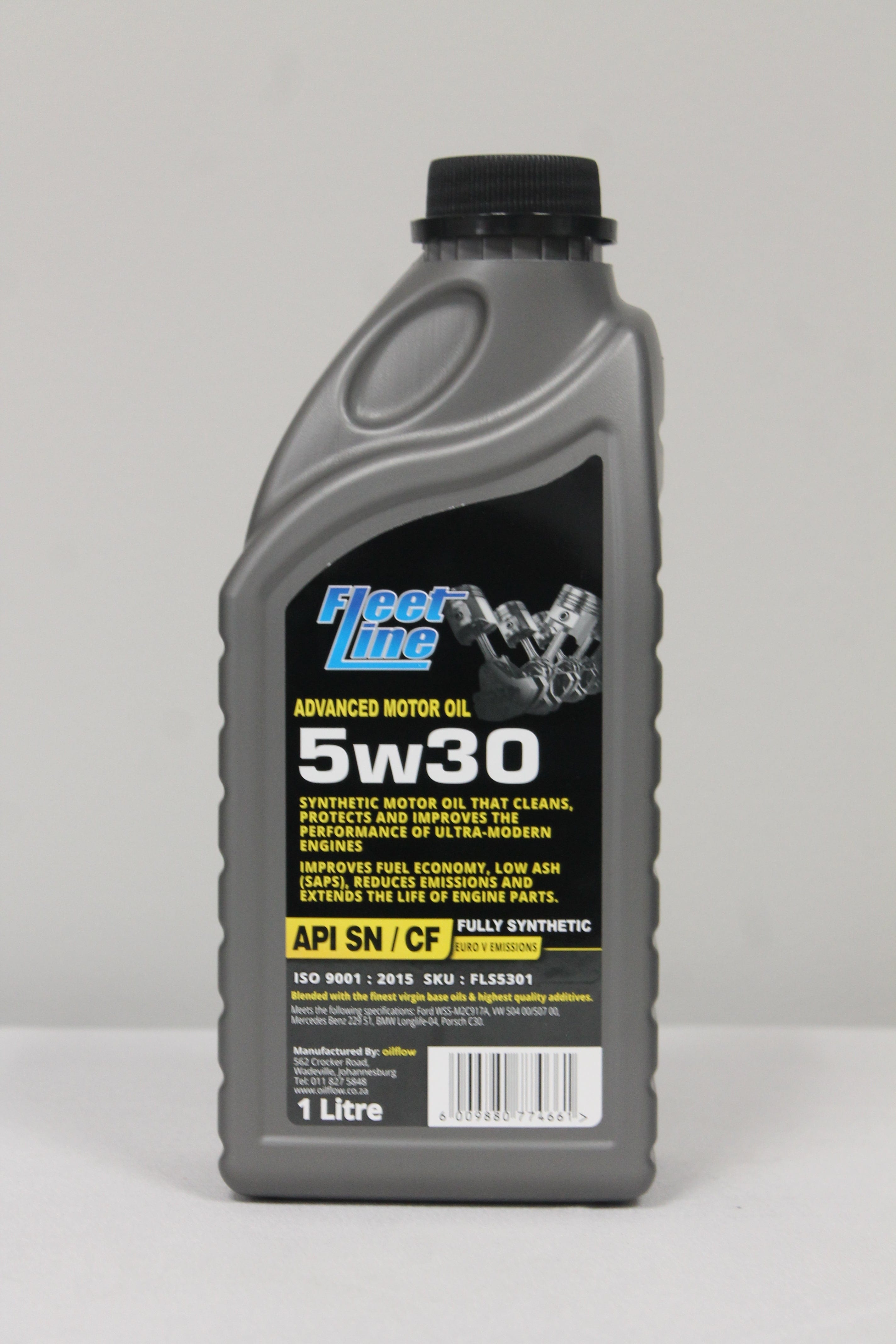 Fleetline 5W30 SN/CF FULLY SYNTHETIC Engine Oil Fleetline