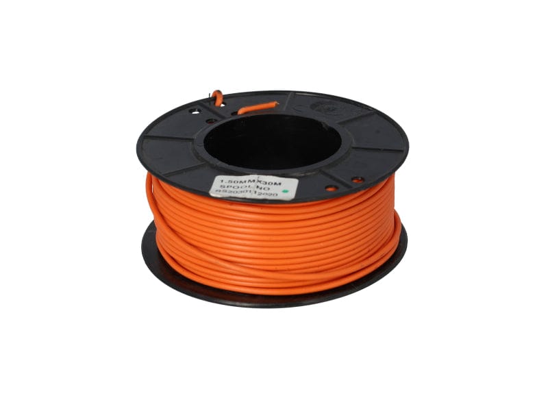 Elektriese Kabel 1.50mm Oranje (30M)