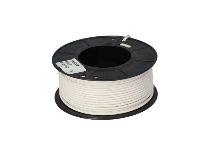 Electric Cable 1.50mm White (30M) FLEXICOR