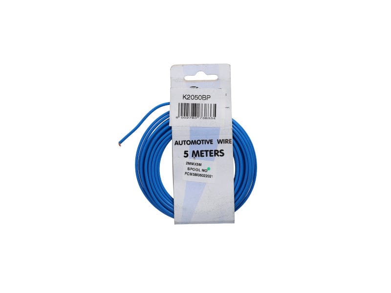 Electric Cable 2.00mm Blue (5M) FLEXICOR