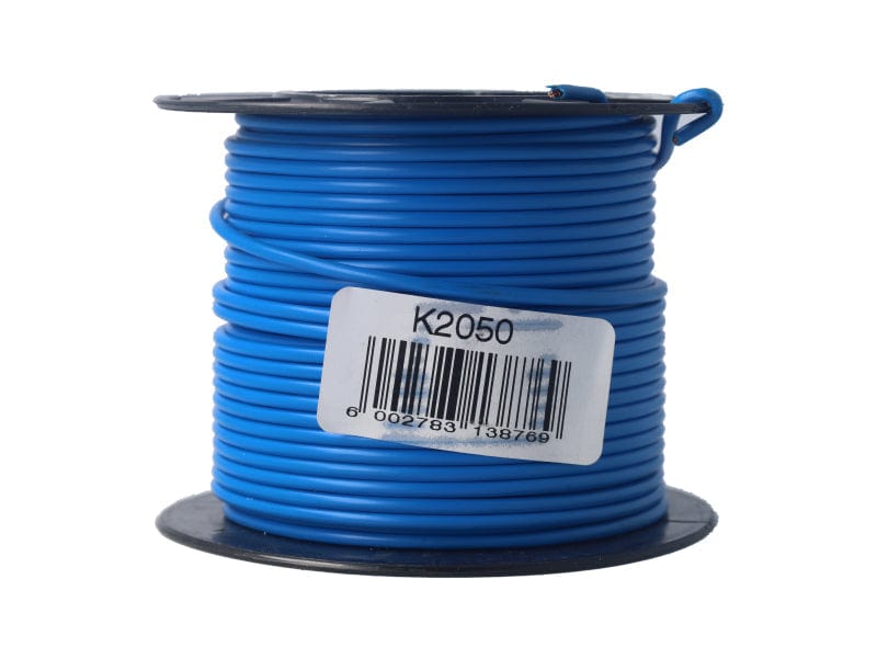 Electric Cable 2.00mm Blue (30M) FLEXICOR