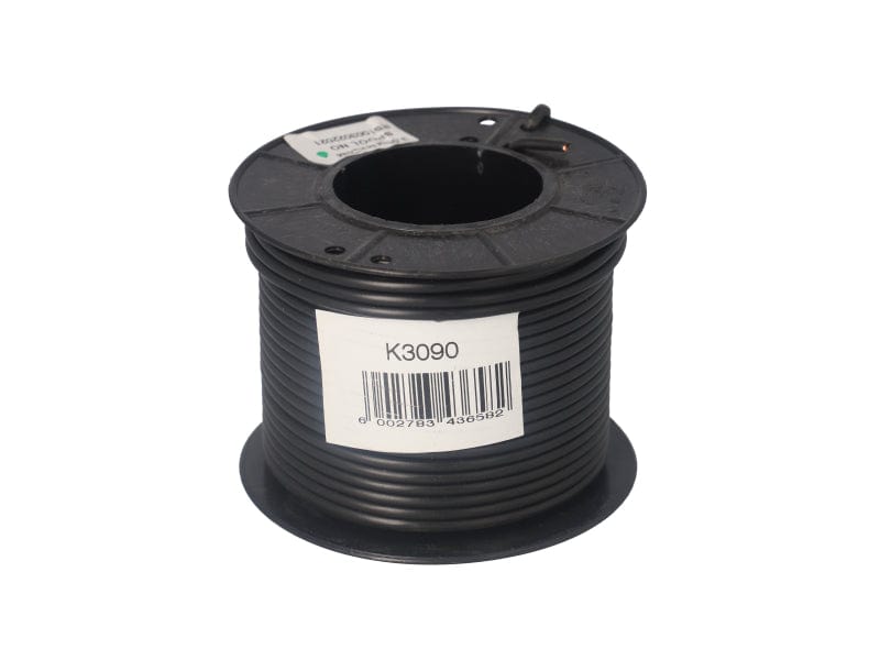 Elektriese Kabel 3.00mm Swart (30M)