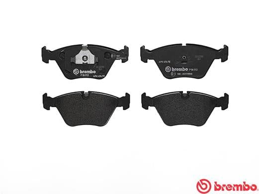 Brembo Remblokkies Voor BMW 5/7 Reeks (Stel L&R) (P06012)