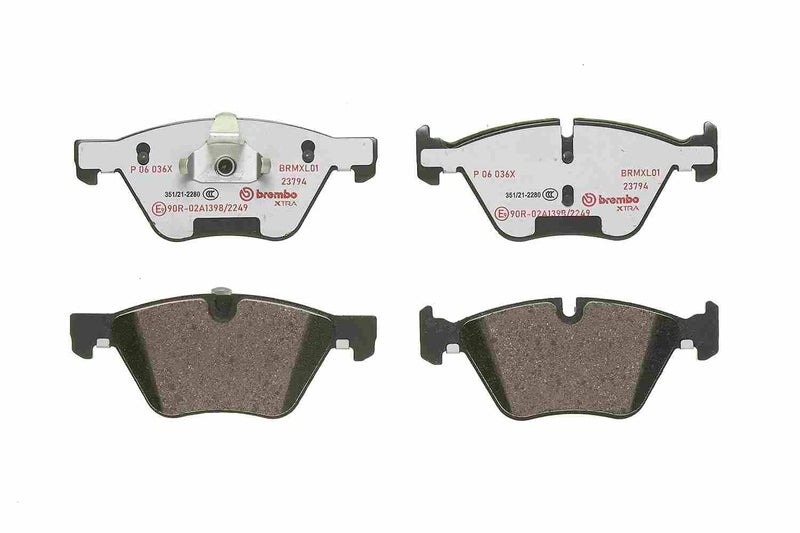 Brembo Brake Pads Front Bmw 3 E90/X1 E84/ ( Set Lh&Rh) (P06036X) BREMBO