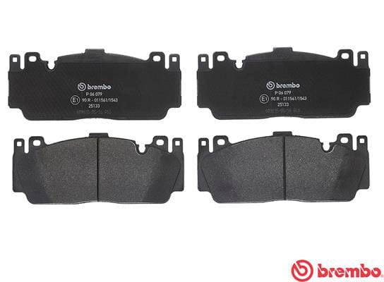 Brembo Remblokkies Voor BMW 5 F10/6 F12 (Stel L&R) (P06079)