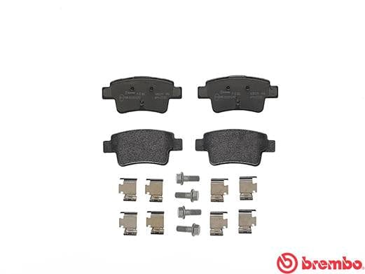 Brembo Brake Pads Rear Opel Corsa 1.6Op ( Set Lh&Rh) (P23104) BREMBO