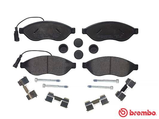 I-Brembo Brake Pads Front Citroen Relay ( Set Lh&Rh) (P23143)