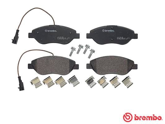 I-Brembo Brake Pads Front Fiat Stilo ( Set Lh&Rh) (P23145)