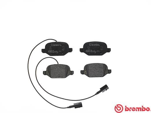 Brembo Brake Pads Rear Fiat 500 ( Set Lh&Rh) (P23146) BREMBO
