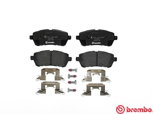 I-Brembo Brake Pads Front Ford Fiesta 3/Mazda ( Set Lh&Rh) (P24072)