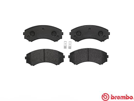 Brembo Brake Pads Front Mitsubishi Pajero ( Set Lh&Rh) (P54029)