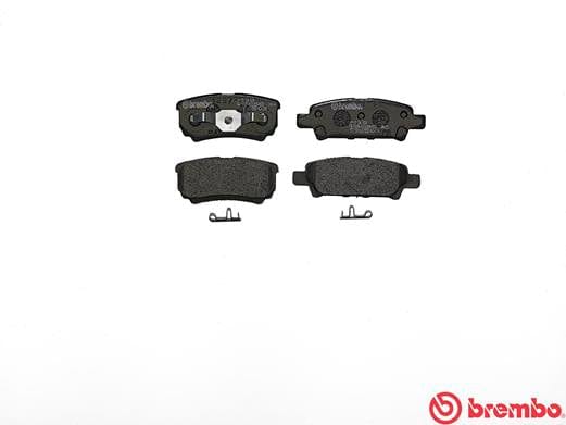 I-Brembo Brake Pads Rear Dodge/Jeep Mitsubishi ( Set Lh&Rh) (P54034)