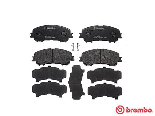 I-Brembo Brake Pads Front Nissan Qashqai ( Set Lh&Rh) (P56099)