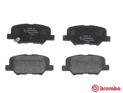 Brembo Brake Pads Rear Citroen C4 Air/Mazda 6/ ( Set Lh&Rh) (P61111) BREMBO