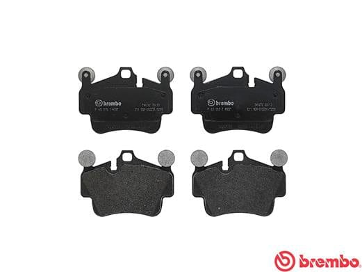 Brembo Remblokkies Voor / Agter Porsche Cayman/91 (Stel L&R) (P65015)
