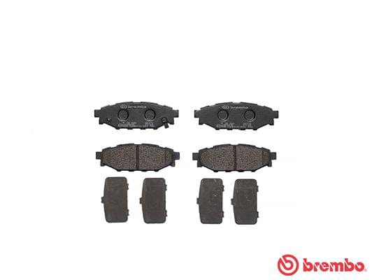 I-Brembo Brake Pads Rear Sub Outback 2/Leg ( Set Lh&Rh) (P78020)