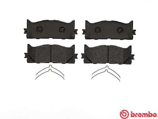 I-Brembo Brake Pads Front Toyota Camry ( Set Lh&Rh) (P83117)