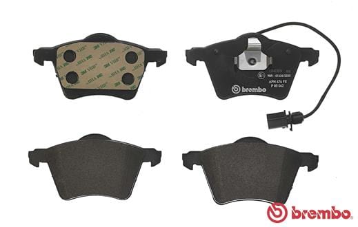 Brembo Brake Pads Front Vw Sharan ( Set Lh&Rh) (P85062)