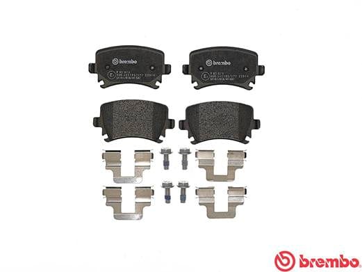 I-Brembo Brake Pads Rear Vw Caddy/Golf5/6/ ( Set Lh&Rh) (P85073)